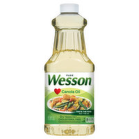 Wesson Canola Oil, Pure, 48 Ounce