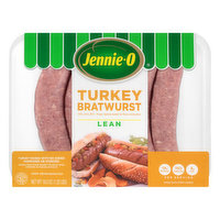 Jennie O Turkey Bratwurst, Lean, 19.5 Ounce