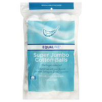 Equaline Cotton Balls, Super Jumbo, 70 Each