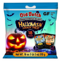 Old Dutch Foods Halloween Mini Cheese Puffs Variety 18ct, 18 Ounce