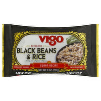 Vigo Black Beans & Rice, Authentic, 8 Ounce