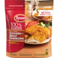 Tyson Fully Cooked Southern Style Chicken Breast Tenderloins, 25 oz (Frozen), 25 Ounce