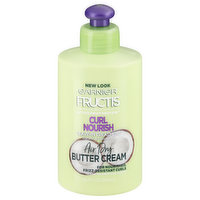 Fructis Leave-in Treatment, Butter Cream, Air Dry, Curl Nourish, 10.2 Ounce