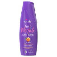 Aussie Total Miracle For Damaged Hair - Aussie Total Miracle Shampoo 12.1 fl oz, 12.1 Fluid ounce