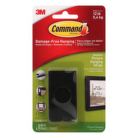 Command Hanging Strips, Picture, Medium, 4 Each