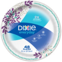 Dixie Plates, 8.5 Inch, 48 Each