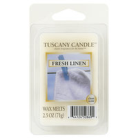 Tuscany Candle Wax Melts, Fresh Linen, 2.5 Ounce