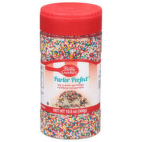 Betty Crocker Parlor Perfect Ice Cream Sprinkles, Rainbow Nonpareils, 10.5 Ounce