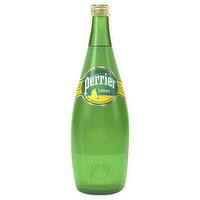 Perrier Mineral Water, Flavored Carbonated, Lemon, 25.3 Ounce