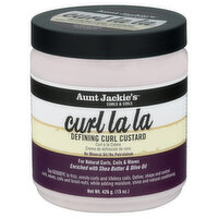 Aunt Jackie's Curl Custard, Defining, Curl La La, 15 Ounce