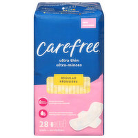 Carefree Pads, Ultra Thin, Regular, 28 Each