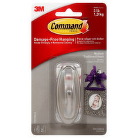 Command Traditional Hook, Decorative, Medium, 1 Each