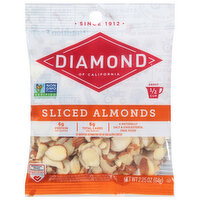 Diamond of California Almonds, Sliced, 2.25 Ounce