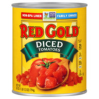Red Gold Tomatoes, Diced, 28 Ounce