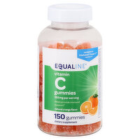 Equaline Vitamin C, Gummies, Natural Orange, 150 Each