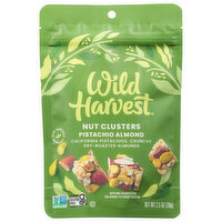 Wild Harvest Nut Clusters, Pistachio Almond, 2.5 Ounce