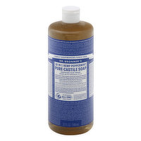 Dr Bronners Soap, Pure-Castile, 18-in-1, Hemp Peppermint, 32 Ounce