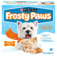 Frosty Paws Dog Treats, Frozen, Peanut Butter Flavor