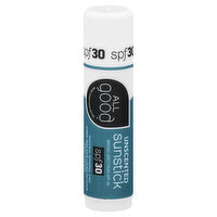 All Good Sunstick, Unscented, SPF 30, 0.6 Ounce