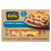 Rana Lasagna, Five Cheese, 40 Ounce