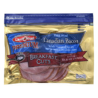 Land O Frost Canadian Bacon, with Natural Juices, Natural Hickory Smoked, Breakfast Cuts, 7 Ounce