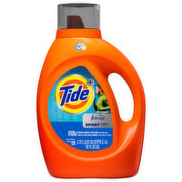 Tide + Detergent, Sport, Odor Defense, 92 Fluid ounce