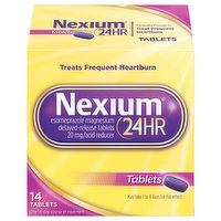 Nexium Acid Reducer, 24HR, 20 mg, Tablets, 14 Each