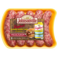 Johnsonville Summer Shandy Flavor Bratwurst, 19 Ounce