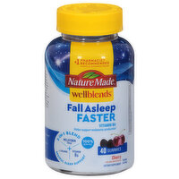 Nature Made Wellblends Fall Asleep Faster, Gummies, Cherry, 40 Each