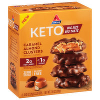 Atkins Clusters, Keto, Caramel Almond, 8 Each