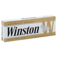 Winston Cigarettes, Gold, Box 100's, 200 Each