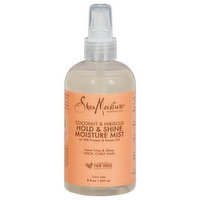 Shea Moisture Coconut & Hibiscus Moisture Mist, Hold & Shine, 8 Fluid ounce