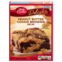 Betty Crocker Bars Mix, Peanut Butter Cookie Brownie, 17.2 Ounce