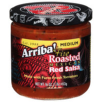 Arriba! Red Salsa, Fire Roasted Mexican, Medium, 16 Ounce