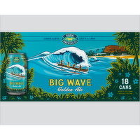 Kona Brewing Big Wave Golden Ale 18 Pack Cans, 216 Fluid ounce