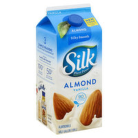 Silk Almondmilk, Vanilla, 0.5 Gallon