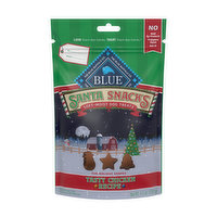 Blue Buffalo Santa Snacks Natural Dog Treat Biscuits, Oatmeal & Cinnamon, 11 Ounce