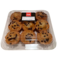 Cub Bakery Mini Muffins, Banana Chocolate Chip, 9 Count, 1 Each