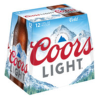 Coors Light Beer, 12 Each