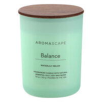 Aromascape Candle, Waterlily Melon, Balance, 1 Ounce