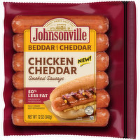 Johnsonville Chicken Cheddar Smoked Sausage, 12 Ounce