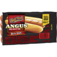 Ball Park Bun Size Angus Beef Hot Dogs, Easy Peel Package, 14 Ounce