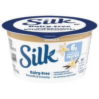 Silk Yogurt Alternative, Dairy-Free, Vanilla, 5.3 Ounce