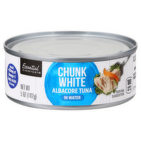 Essential Everyday Albacore Tuna in Water, Chunk White, 5 Ounce