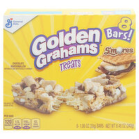 Golden Grahams Treats Bars, S'mores, 8 Each