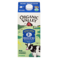 Organic Valley Milk, Reduced Fat, 2% Milk Fat