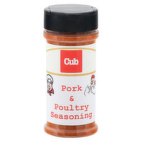 Cub Seasoning, Pork & Poultry, 6.5 Ounce