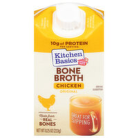 Kitchen Basics Bone Broth, Chicken, Original, 8.25 Ounce