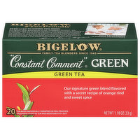 Bigelow Constant Comment Green Tea, Constant Comment, Tea Bags, 20 Each