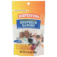 Beefeaters Dog Treats, Beefhide Kabobs, 3 Each